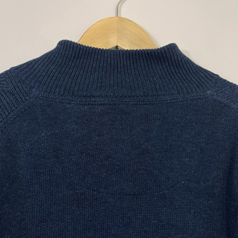 Weatherproof Vintage Men's Crew Pullover Sweater Size XL Color Dark Blue Outdoor - Picture 8 of 11